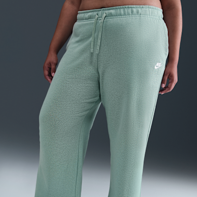 Nike Sportswear Club Fleece Women's Mid-Rise Wide-Leg Sweatpants (Plus Size)