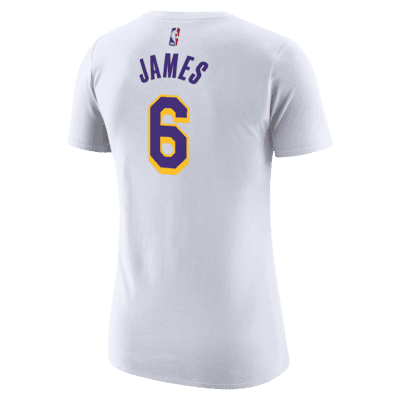 Los Angeles Lakers Women's Nike NBA T-Shirt. Nike AE