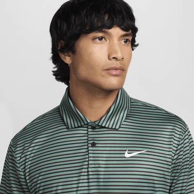 Polo de golf a rayas Dri-FIT para hombre Nike Tour