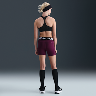 Shorts Dri-FIT per il ciclo Nike Pro Leak Protection – Bambina/Ragazza