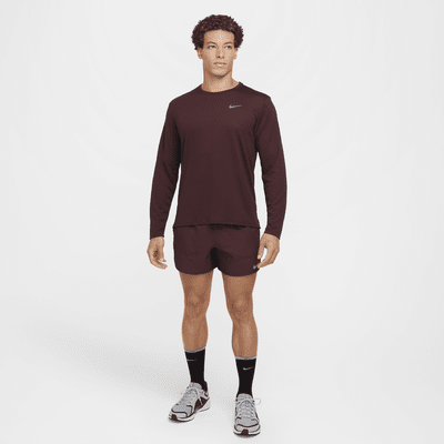 Nike Miler Camiseta de running de manga larga Dri-FIT UV - Hombre