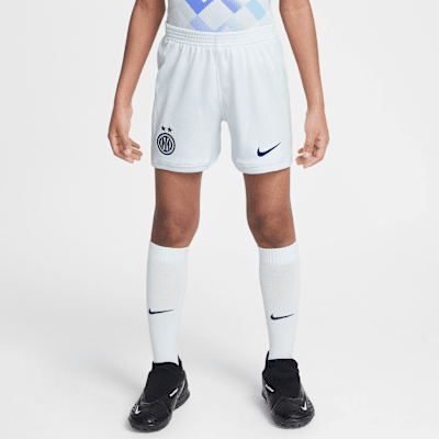 Segunda equipación Stadium Inter de Milán 2025/26 Equipación de tres piezas Replica Nike Football - Niño/a pequeño/a