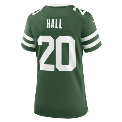 Jersey de fútbol americano Nike de la NFL Game para mujer Breece Hall New York Jets