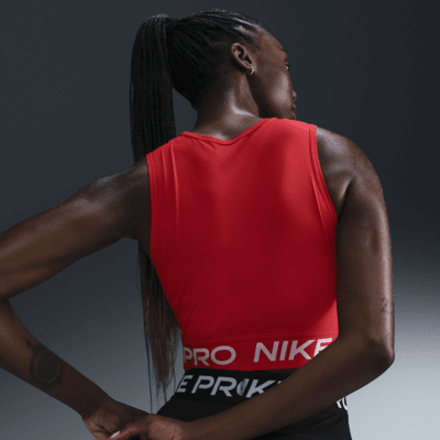 Nike Pro Women's Dri-FIT Cropped Tank Top