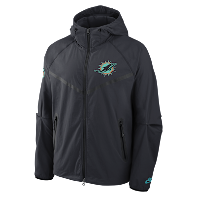 Miami Dolphins Rivalries Collection Tech Men's Nike NFL Full-Zip Jacket