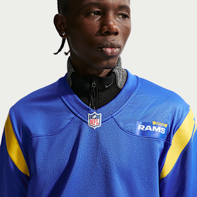 Jersey de juego Nike para hombre Los Angeles Rams