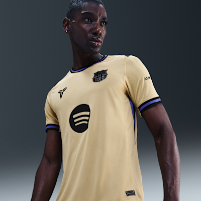 Segunda equipación Stadium FC Barcelona 2025/26 Camiseta de fútbol Replica Kobe Dri-FIT - Hombre