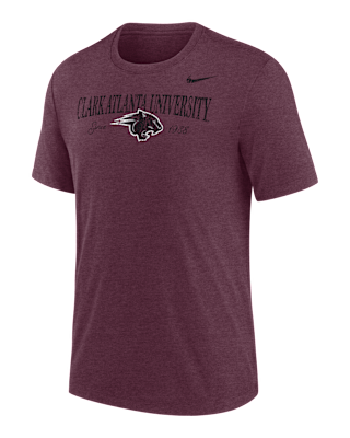 Мужская футболка Nike College (Clark Atlanta University) Tri-Blend Short-Sleeve