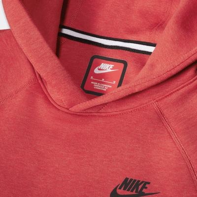 Sudadera con gorro sin cierre para niño talla grande Nike Sportswear Tech Fleece