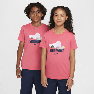 Playera para niños talla grande Nike Sportswear