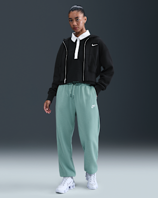 Женские  Nike Sportswear Club Fleece Mid-Rise Oversized Sweatpants