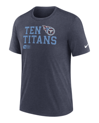 Мужская футболка Tennessee Titans Overlap Lockup Nike NFL