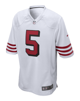 Nike Women's Trey Lance Scarlet San Francisco 49ers Team Player