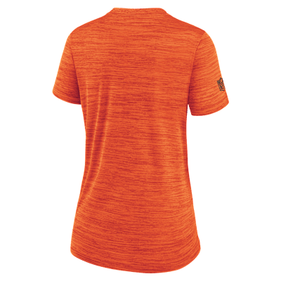Cleveland Browns Sideline Team Issue Velocity Women's Nike Dri-FIT NFL T-Shirt