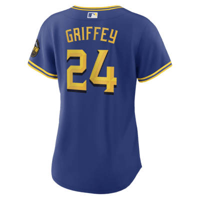 Men's Seattle Mariners Ken Griffey Jr. Nike White Home Cooperstown  Collection Player Jersey