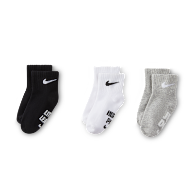 Nike Verbiage Gripper Socks (3 Pairs)