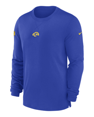 Los Angeles Rams Nike Reflective Long Sleeve T Shirt - Mens