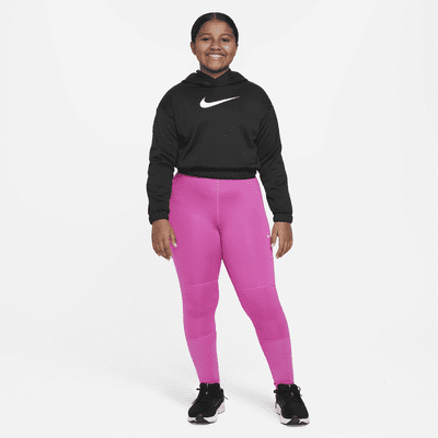 Nike Pro Older Kids' (Girls') Leggings (Extended Size). Nike UK