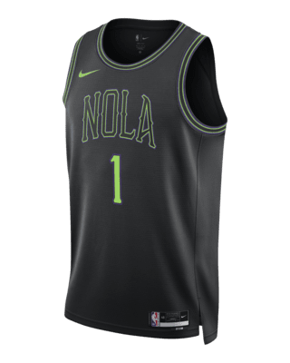 Мужские джерси Zion Williamson New Orleans Pelican City Edition 2023/24 Nike Dri-FIT NBA Swingman Jersey