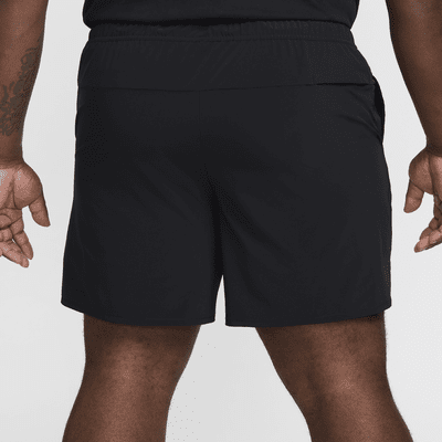 Shorts versátiles Dri-FIT de 18 cm sin forro para hombre Nike Unlimited Swoosh