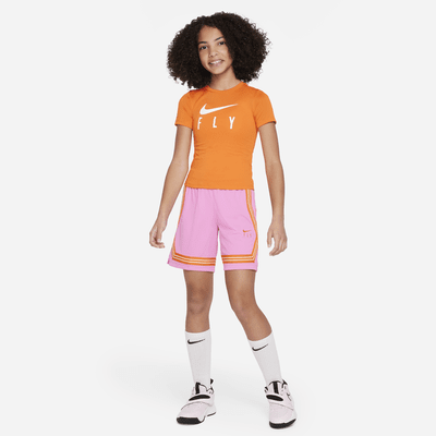 Nike Fly Crossover Older Kids' (Girls') Basketball Shorts. Nike MY