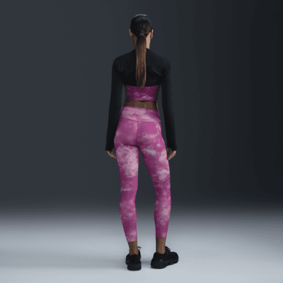 Nike One Women's High-Waisted 7/8 Printed Leggings