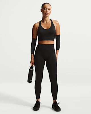 Женские тайтсы Nike Pro Seamless High-Waisted 7/8 Leggings