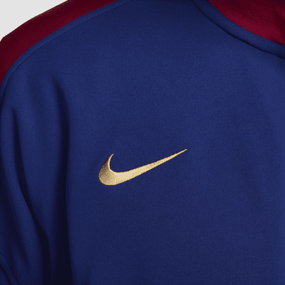 Chamarra Anthem de fútbol Nike Dri-FIT para hombre FC Barcelona Academy Pro Home