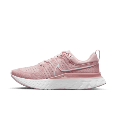 pink nike running sneakers