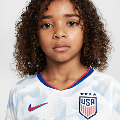 USWNT 2025 Stadium Home (Women's Team) Little Kids' Nike Soccer Replica 3-Piece Kit