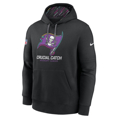 Sudadera con gorro sin cierre Nike de la NFL para hombre Tampa Bay Buccaneers Crucial Catch Club