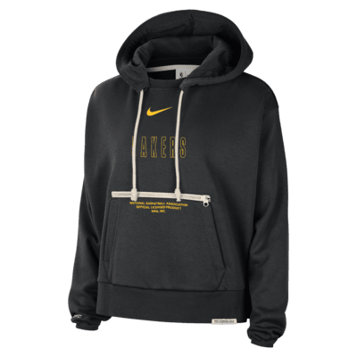 Los Angeles Lakers Standard Issue Women's Nike Dri-FIT NBA Pullover ...
