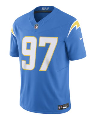 Мужские джерси Joey Bosa Los Angeles Chargers Nike Dri-FIT NFL Limited Football Jersey для футбола