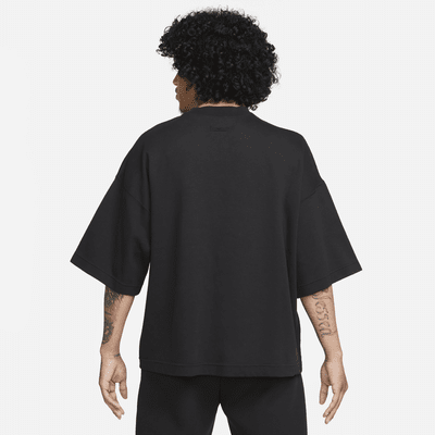 Sweat oversize à manches courtes Nike Sportswear Tech Fleece Reimagined pour homme