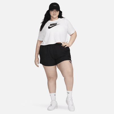 Playera con logotipo cropped para mujer (talla grande) Nike Sportswear Essential