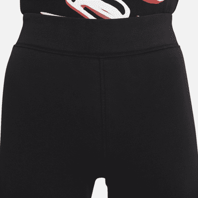 Nike Sportswear Essential leggings med høyt liv og logo til dame