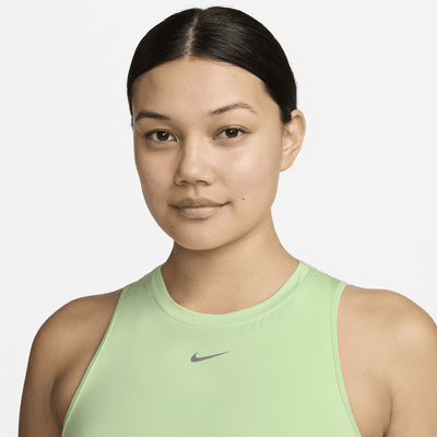 Camiseta de tirantes Dri-FIT cropped para mujer Nike One Classic