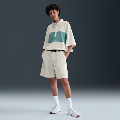 Nike Sportswear Women's Oversized Short-Sleeve Polo Top