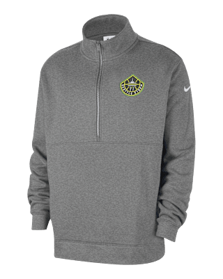 Мужские  Seattle Storm Club Nike WNBA Half-Zip Top
