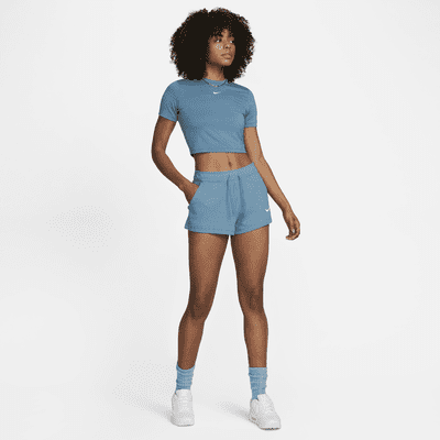 Nike Sportswear Women's High-Waisted Ribbed Jersey Shorts