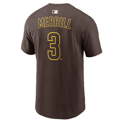 Playera Nike de la MLB para hombre Jackson Merrill San Diego Padres