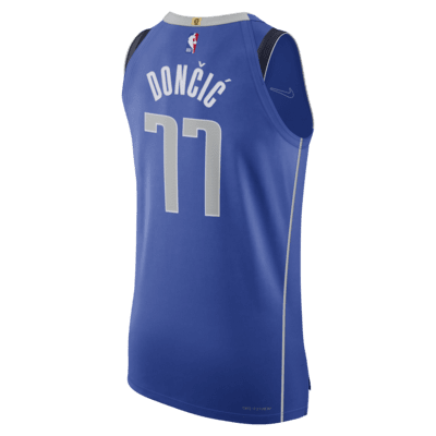 Jersey Nike de la NBA Authentic para hombre Luka Doncic Mavericks Icon Edition 2020