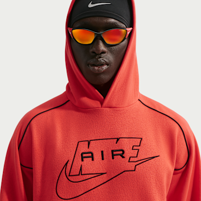Sudadera con gorro sin cierre de tejido Fleece para hombre Nike Air