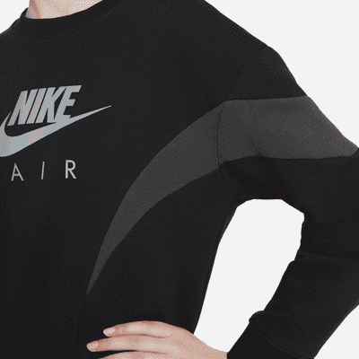 Nike Air Big Kids' (Girls') French Terry Sweatshirt. Nike.com