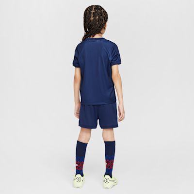 Primera equipación Stadium París Saint-Germain 2025/26 Equipación de tres piezas Replica Nike Football - Niño/a pequeño/a