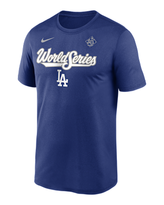 Мужская футболка Los Angeles Dodgers 2025 World Series Participant Legend Nike Dri-FIT MLB