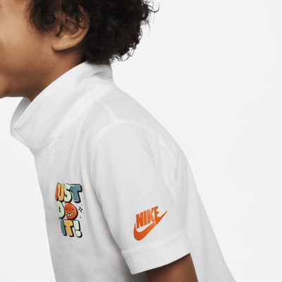 Conjunto de polo y shorts infantil Nike Sportswear Create Your Own Adventure