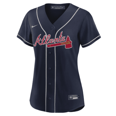 Ronald Acuna Jr. Atlanta Braves MLB Kids 4-7 Navy