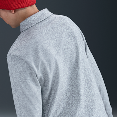 Nike Sportswear Club Big Kids' Knit Long-Sleeve Polo