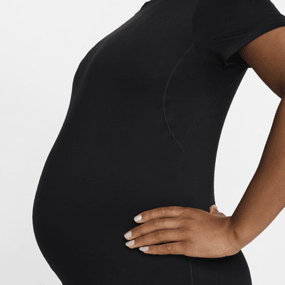 Nike (M) One Samarreta de màniga curta Dri-FIT d'ajust entallat (Maternity) - Dona